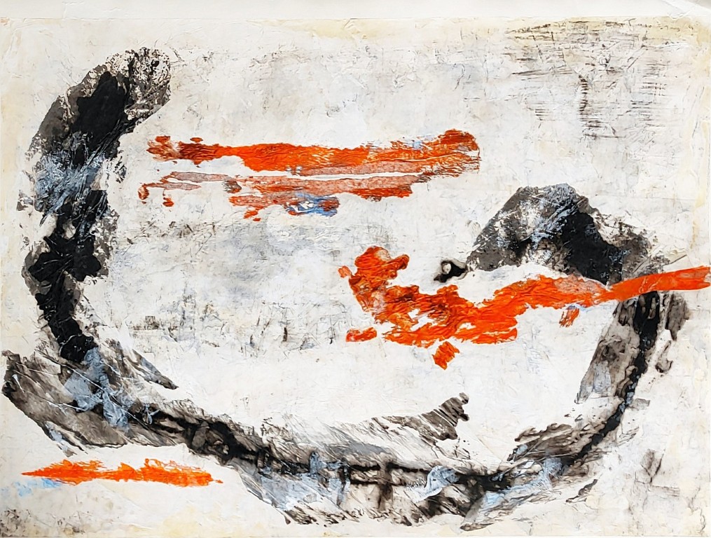 70x50, mixed media auf papier